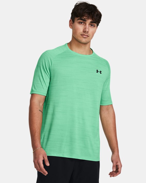 Tee-shirt à manches courtes UA Tech™ 2.0 Tiger pour homme, Green, pdpMainDesktop image number 0